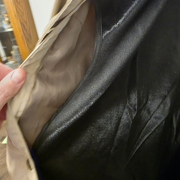 Appleseed's Khaki Hooded Trench Coat - Picture 9 of 15